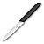 Нож Victorinox для овощей и фруктов, лезвие 10 см волнистое, чёрный